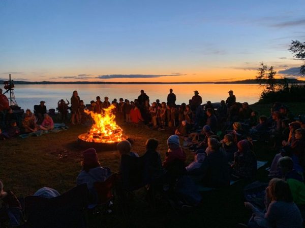 Fogata virtual de Scouts de Canadá