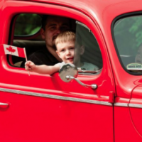 Canada Day Car Procession