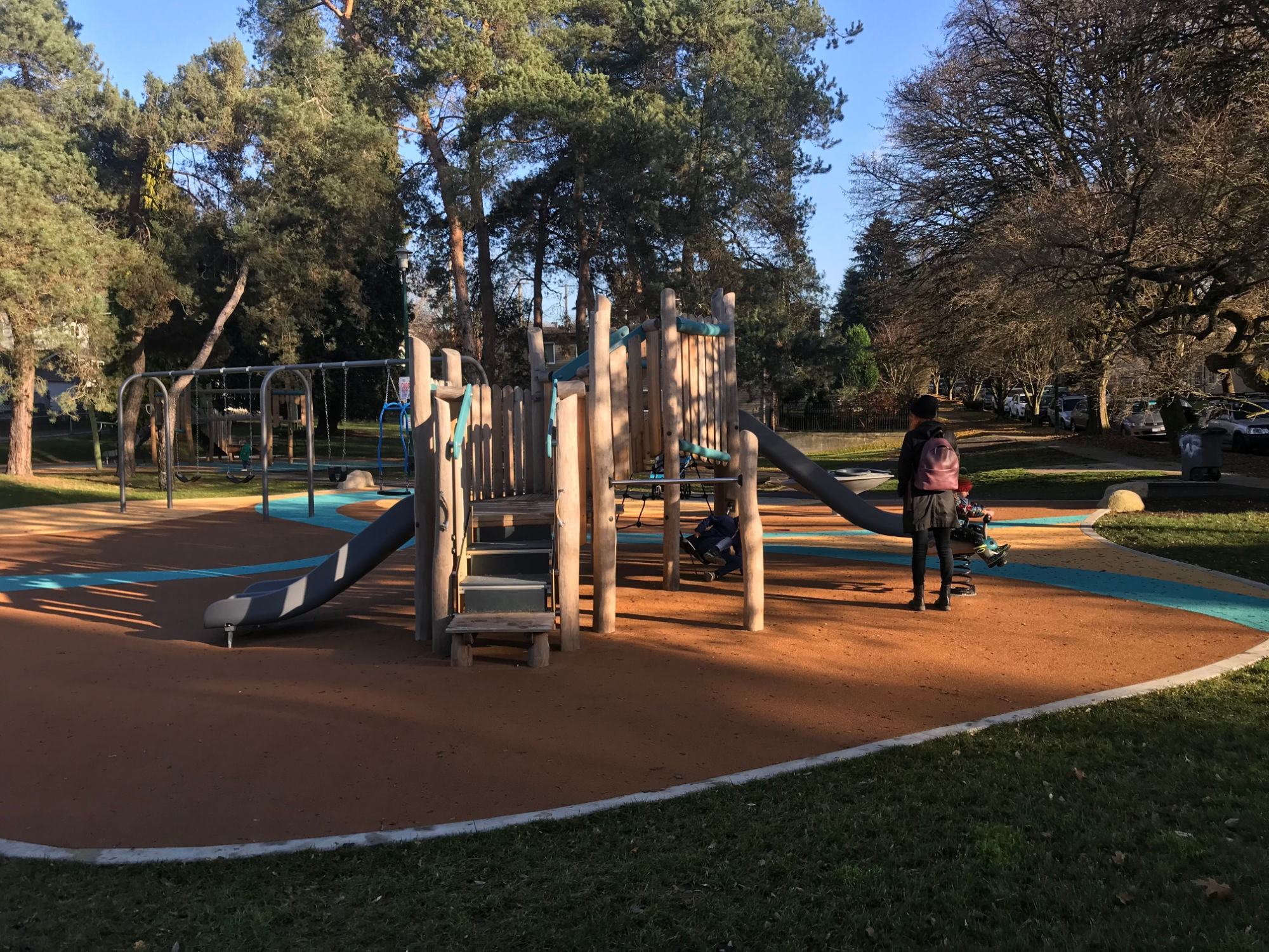 Cedar Cottage Park Spielplatz