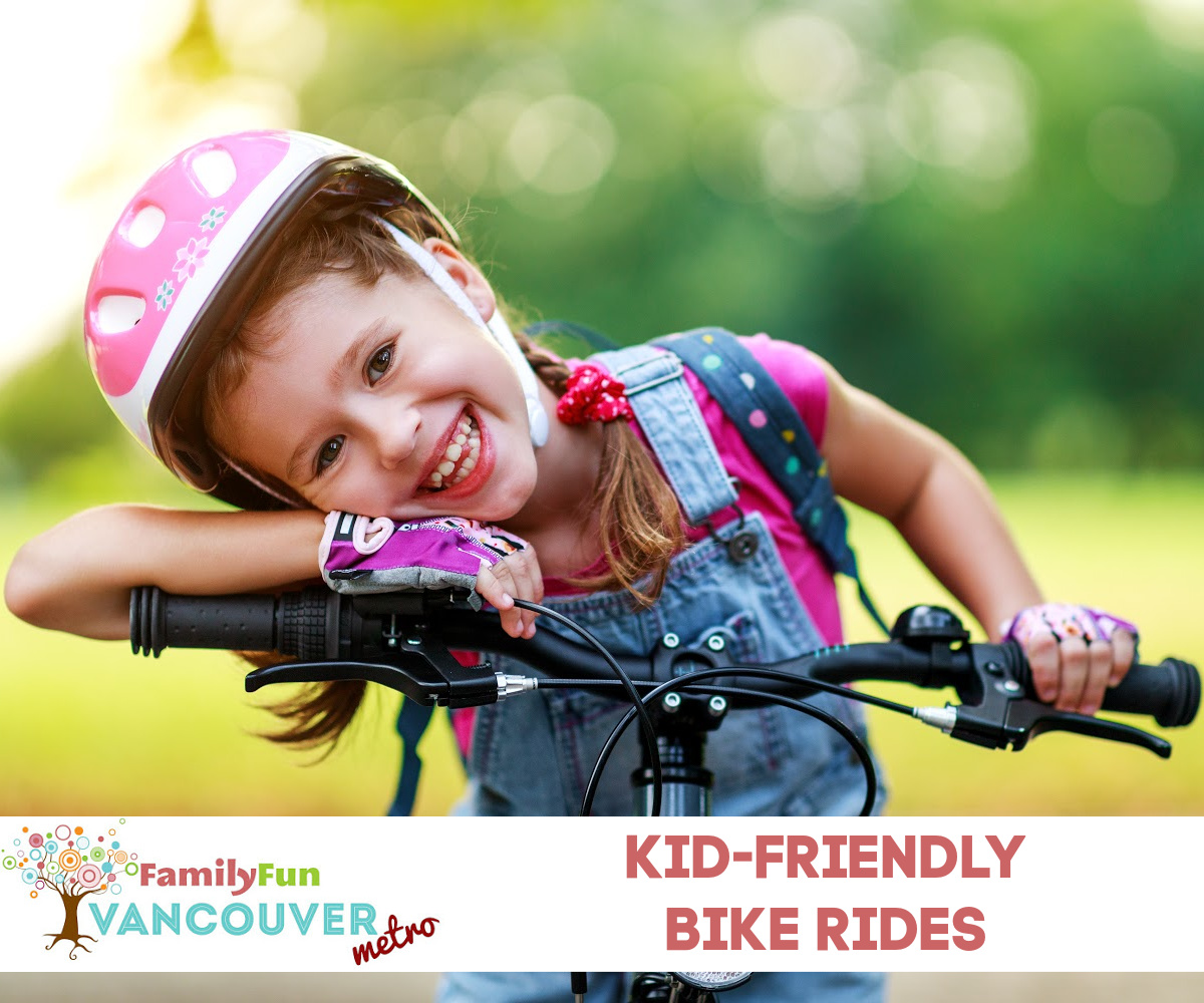 Paseos en bicicleta para niños en Metro Vancouver