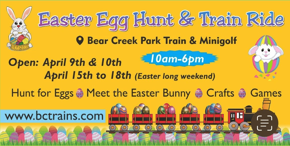 Easter Train at Bear Creek Park