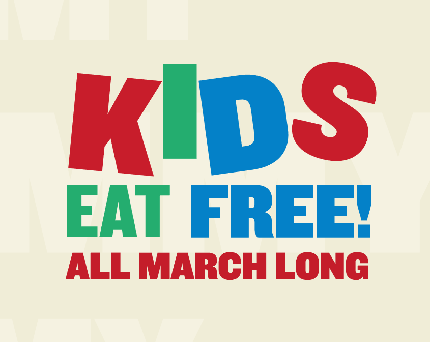 Kids Eat Free at Boston Pizza