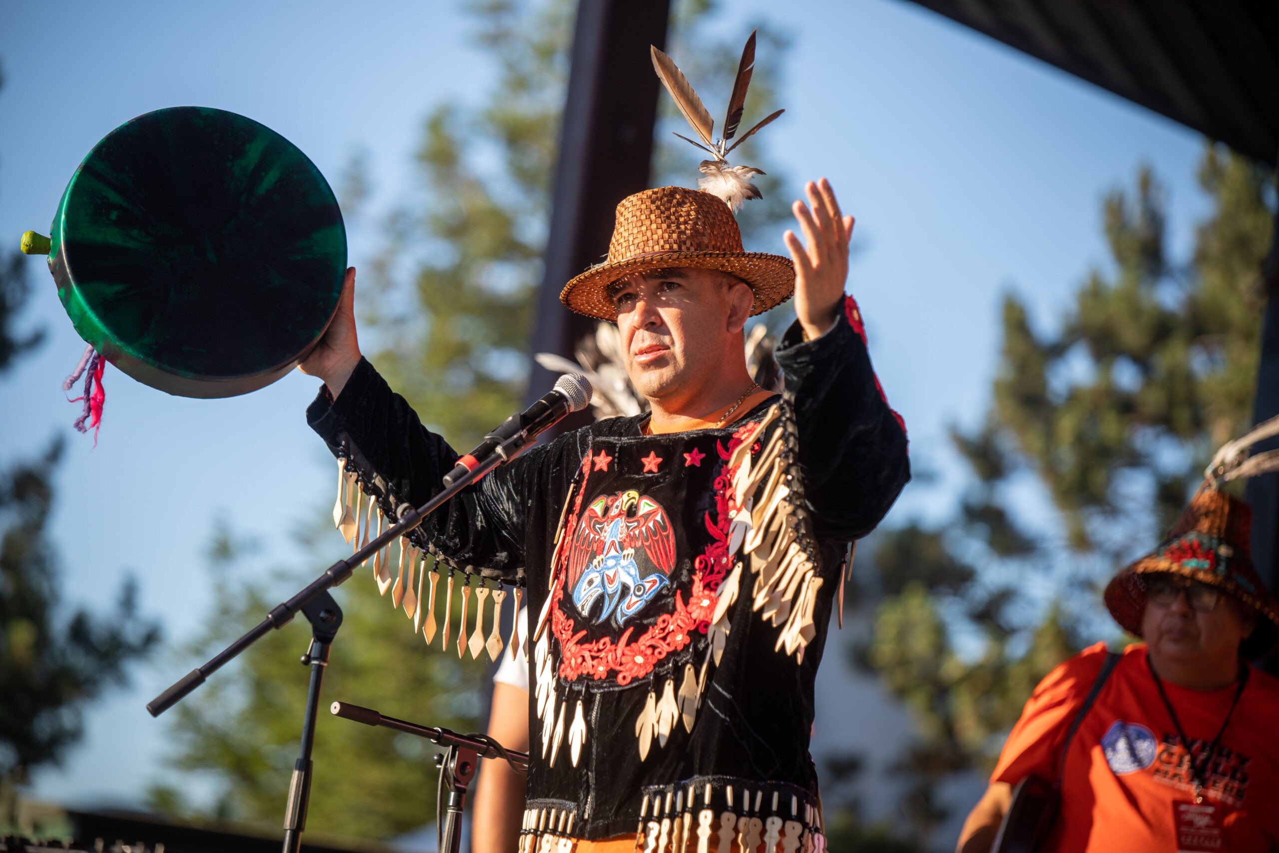 Surrey Canada Day Indigenes Dorf