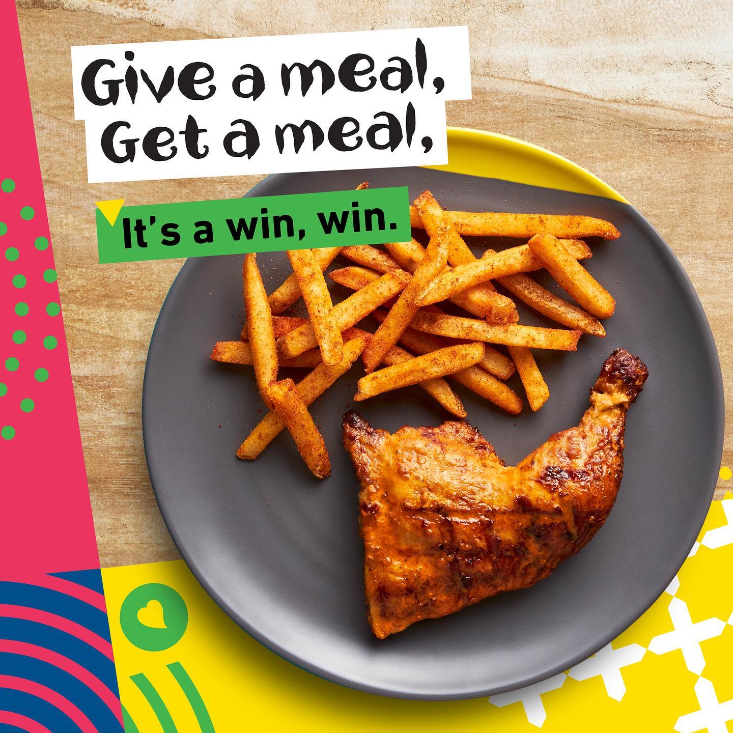 Free Chicken and PERi Fries from Nando’s