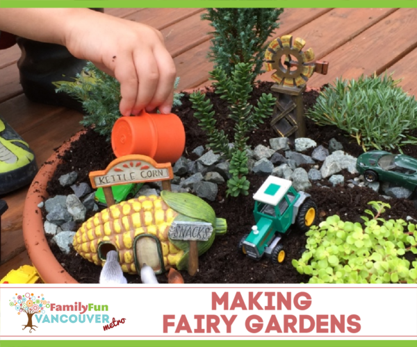 Making Fairy Gardens