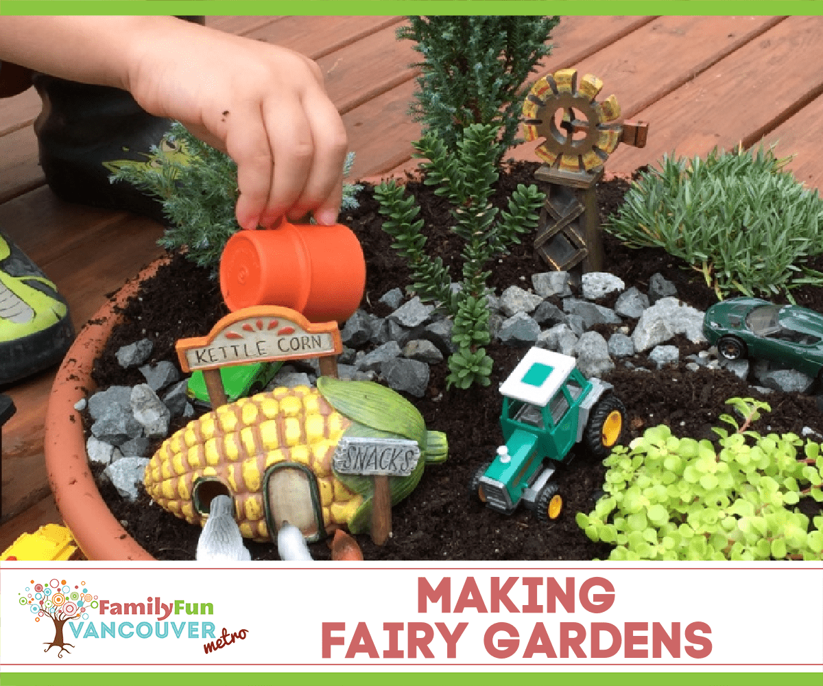 Making Fairy Gardens