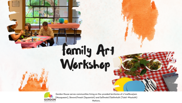 Atelier d'art en famille