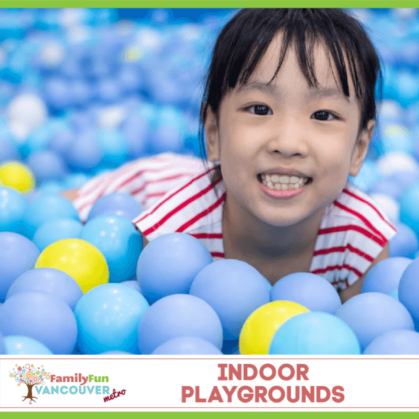 Playgrounds cobertos em Metro Vancouver