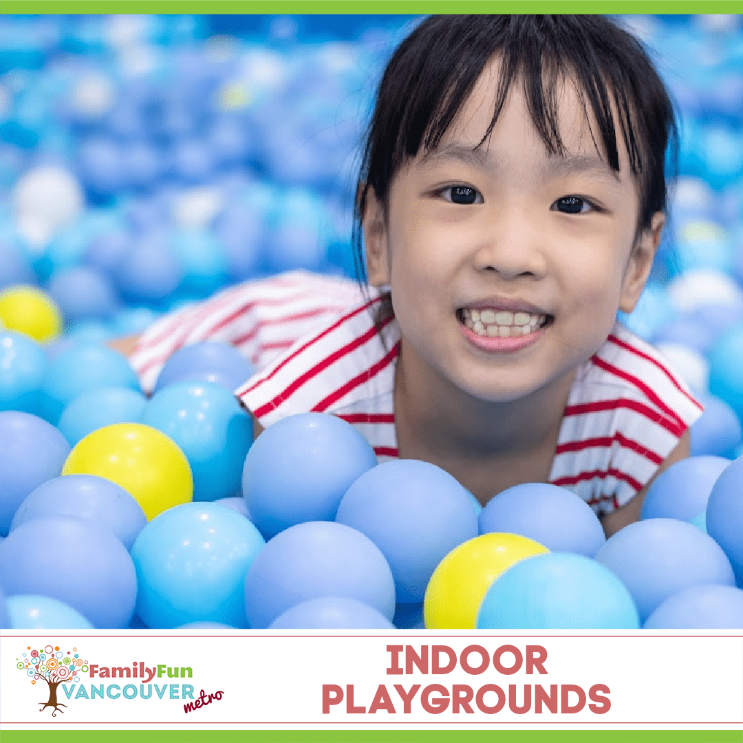 Playgrounds cobertos em Metro Vancouver