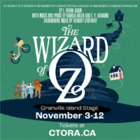 CTORA Theatre Wizard of Oz em novembro Guia