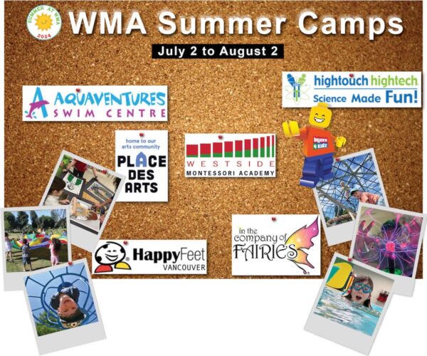 Campamentos de verano de la Academia Westwood Montessori 2024 1200x1000