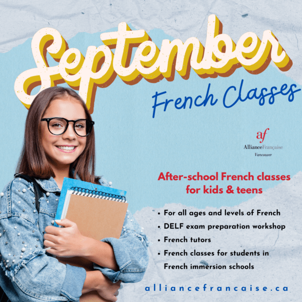 Clases de otoño de la Alianza Francesa de Vancouver