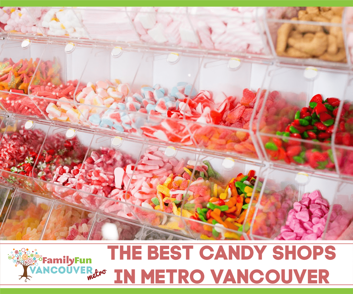 Les meilleures boutiques de bonbons de la région métropolitaine de Vancouver