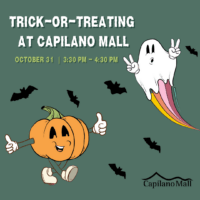 Halloween en el centro comercial Capilano
