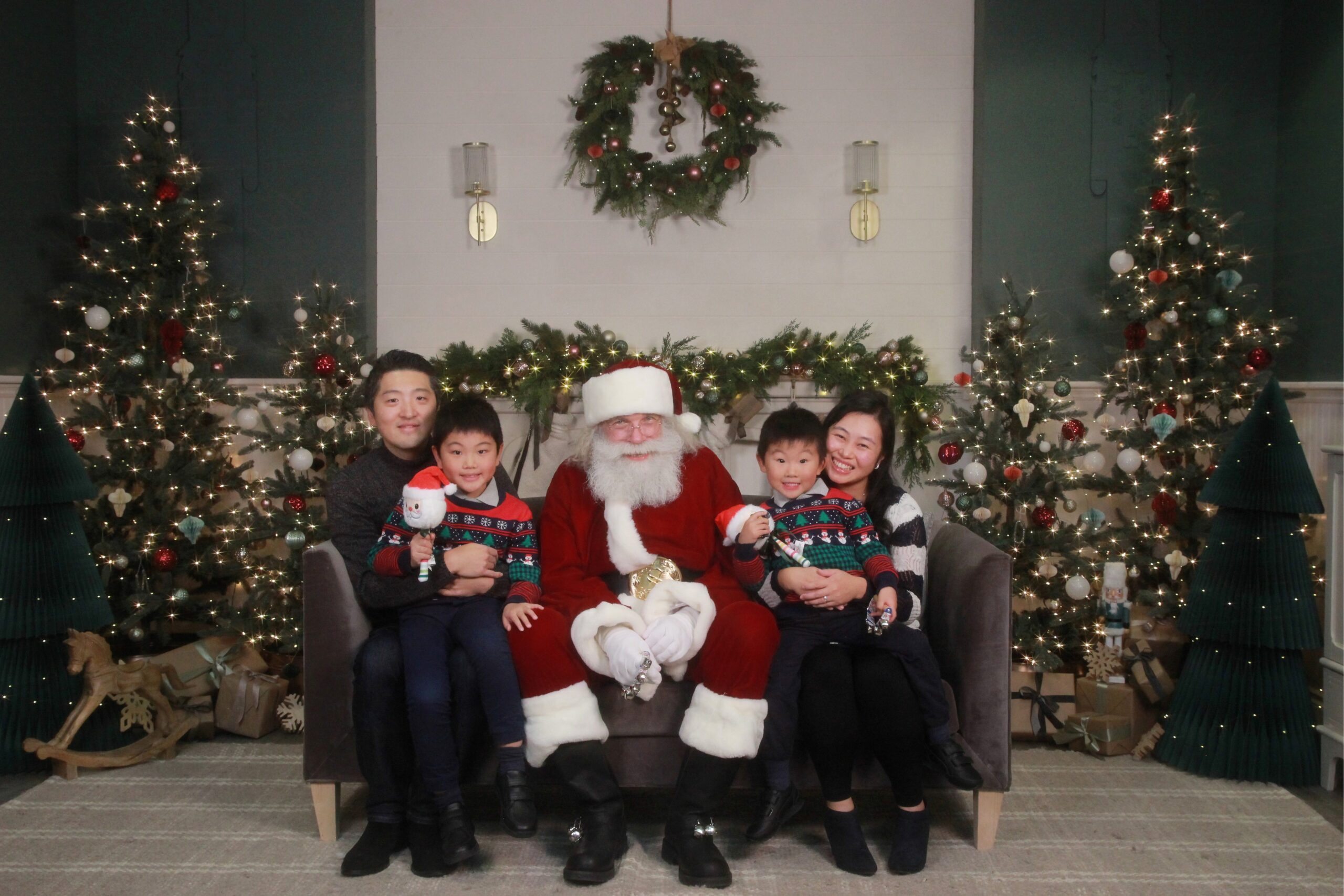 Fotos do Papai Noel no Capilano Mall