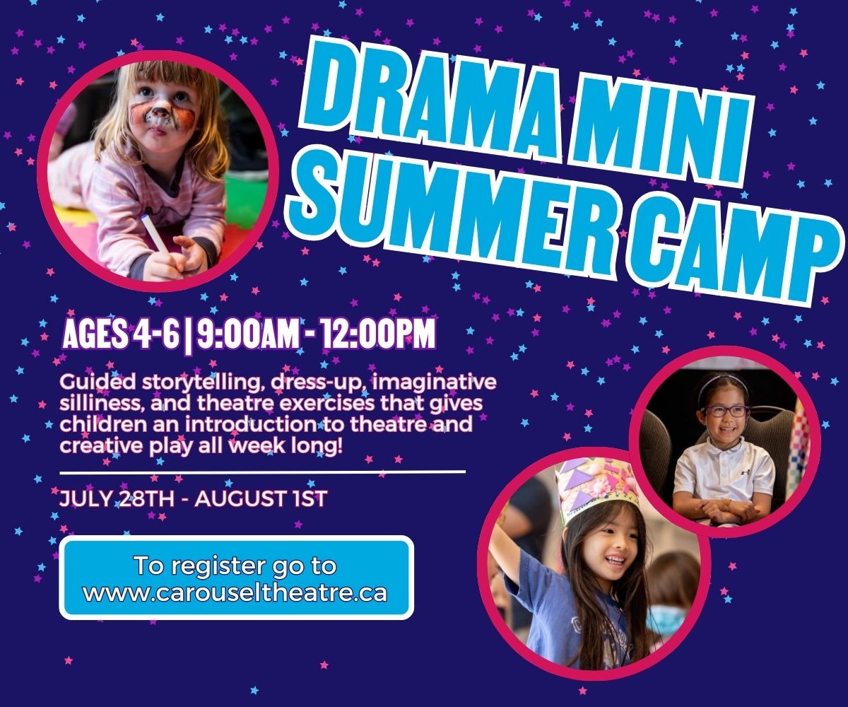Carousel Theatre for Young People Summer Camps 2025