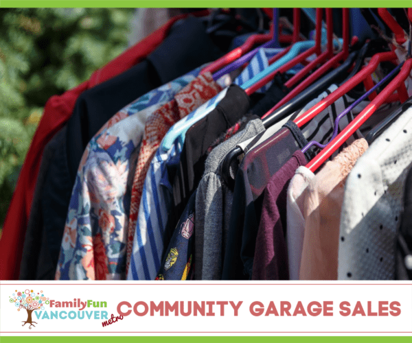 Melhores vendas de garagem comunitária na região metropolitana de Vancouver