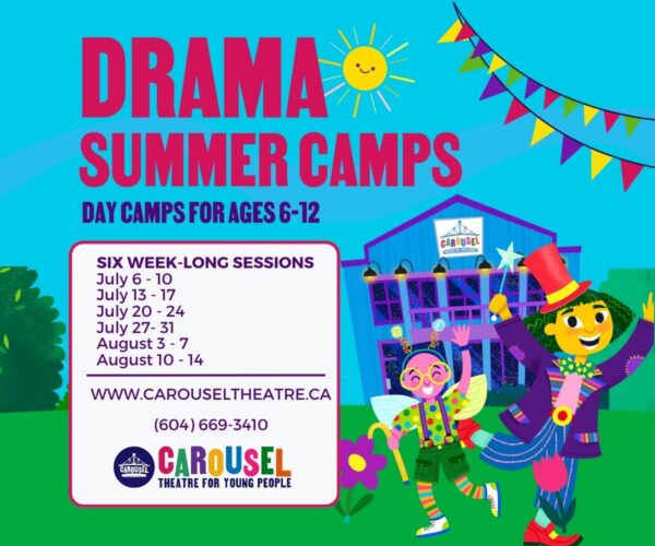Carousel Theatre for Young People Summer Camps 2026