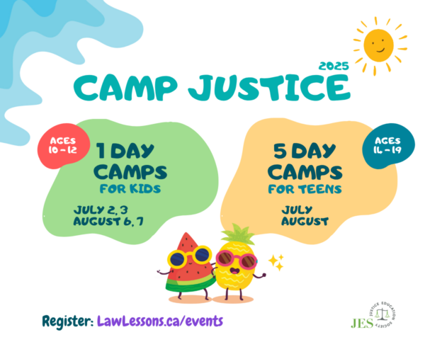 Justice Education Society Summer Camps