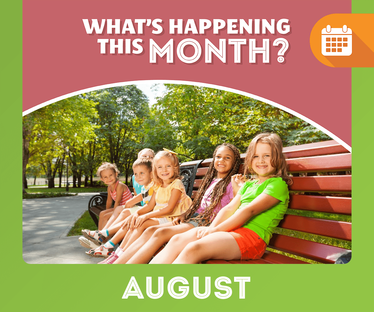 Kids sitting on a bench