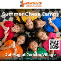 Vancouver Chess School 1080x1080 Summer Camp Guide