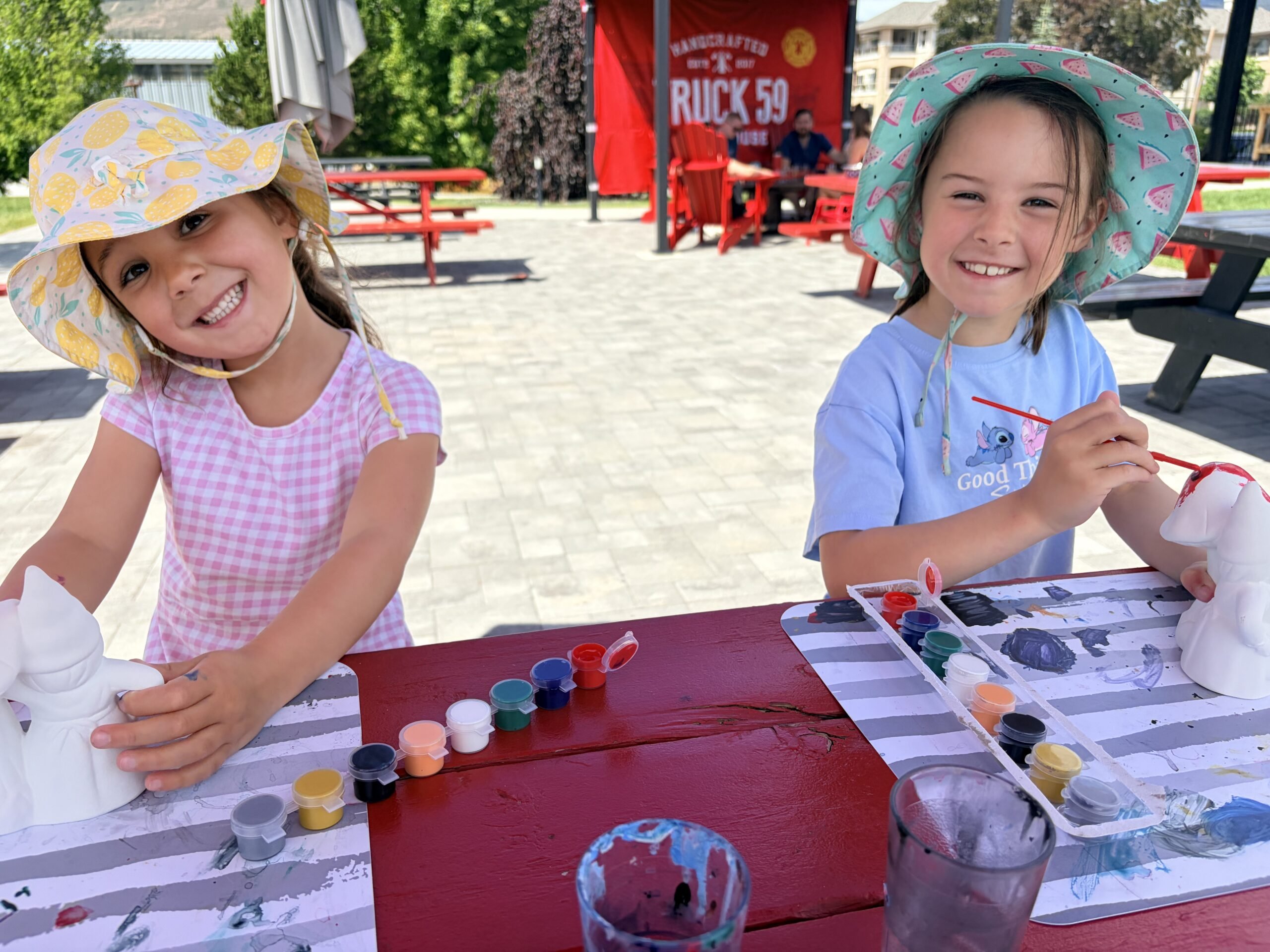 Truck59 Ciderhouse girls painting