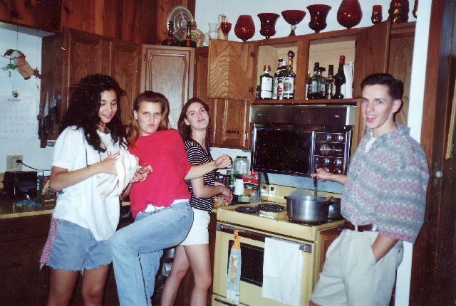 girls and martin in banff