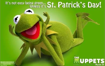 Kermit the Frog, St Patricks Day