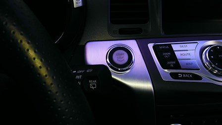 2013 Nissan Murano Push button Start