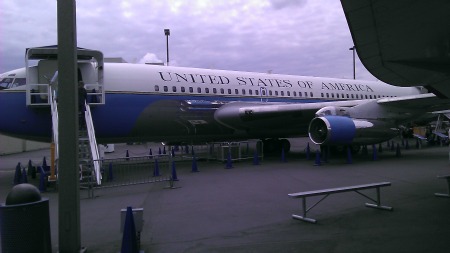First jet to serve as Air Force One