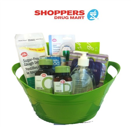 Cold and Flu gift basket shoppers drug mart