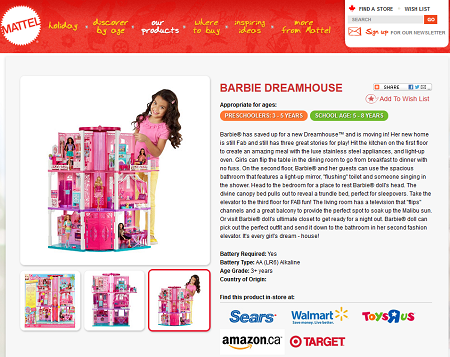 mattel wishlist barbie dreamhouse