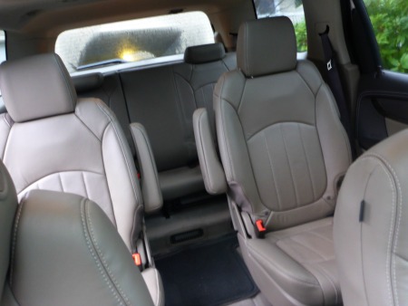 GMC Acadia Rear Captains Seat and 3rd Row