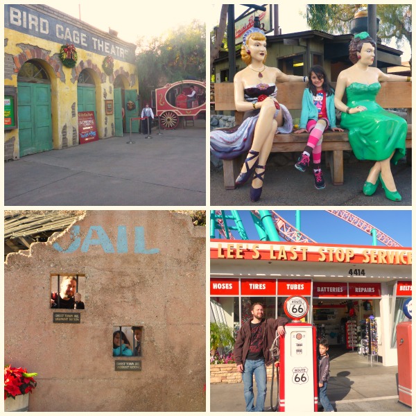 Knotts Berry Farm collage