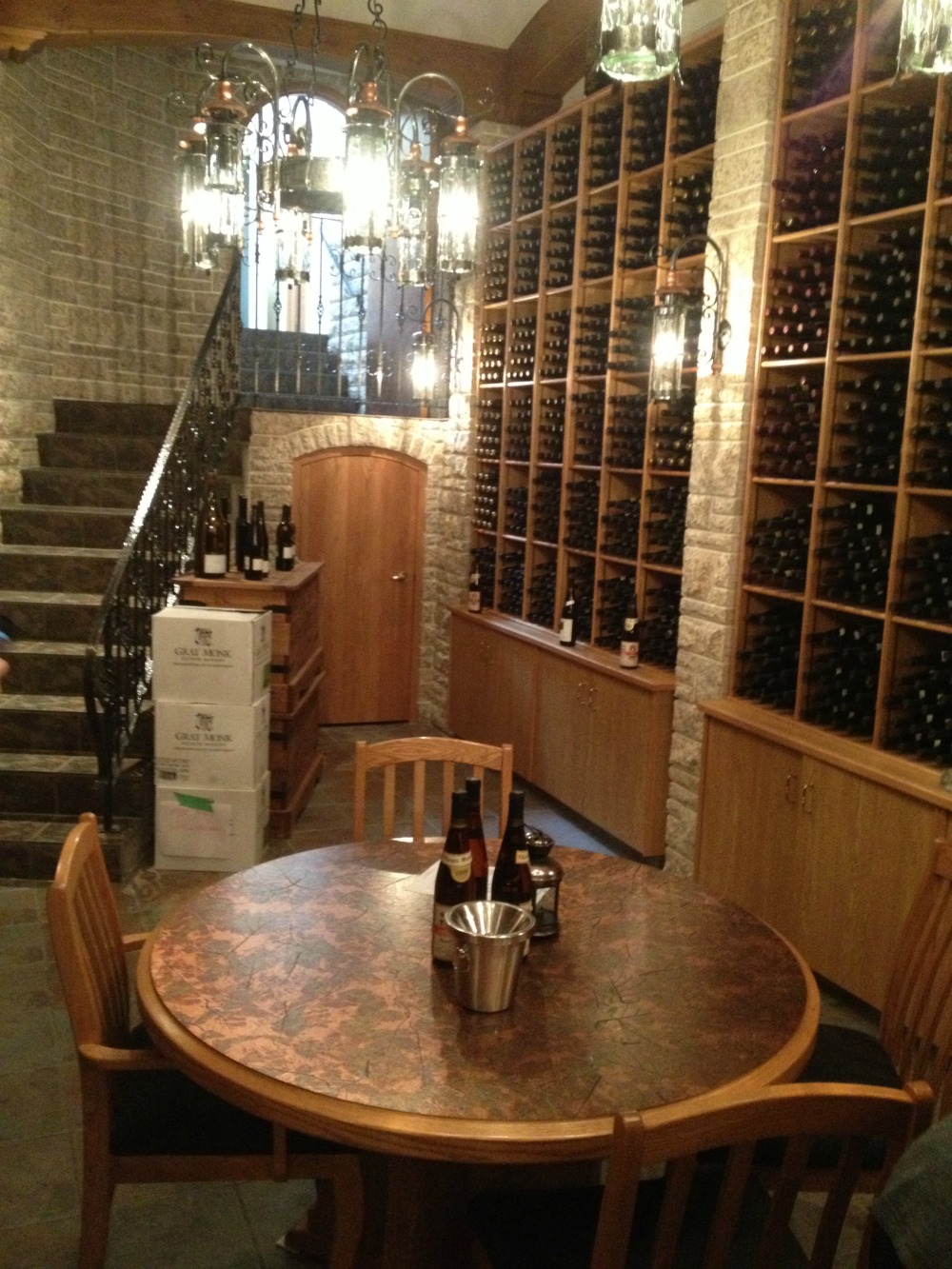 Gray Monk Wine Library