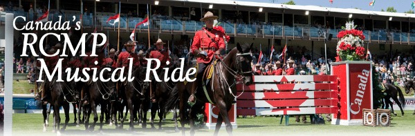 The Mounties always get their man with the help of their trusty steeds! Although no longer part of regular service duty for the Royal Canadian Mounted Police, horses still get pride of place in the world famous Musical Ride.