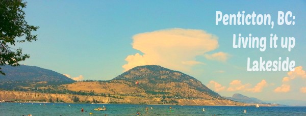 Lago Okanagan em Penticton BC