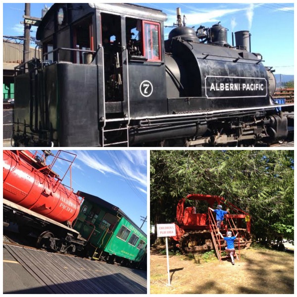 Steam Train Parksville BC