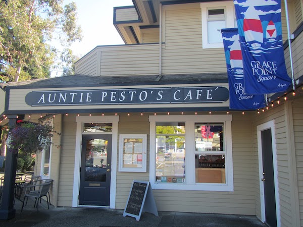 Auntie Pestos Cafe on Salt Spring Island