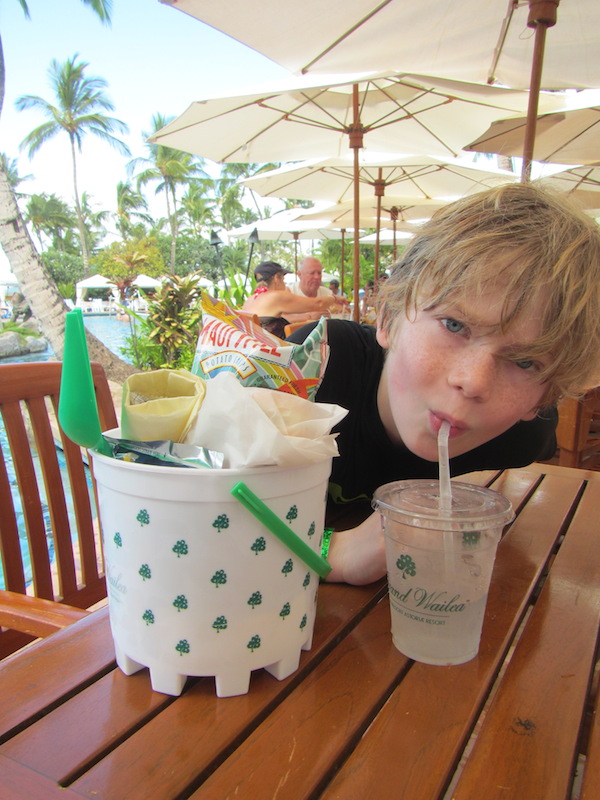 Grand Wailea Volcano Bar Keiki Sand Bucket