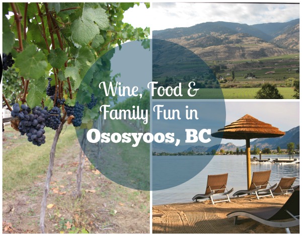 Comida de vinho e diversão em Osoyoos BC