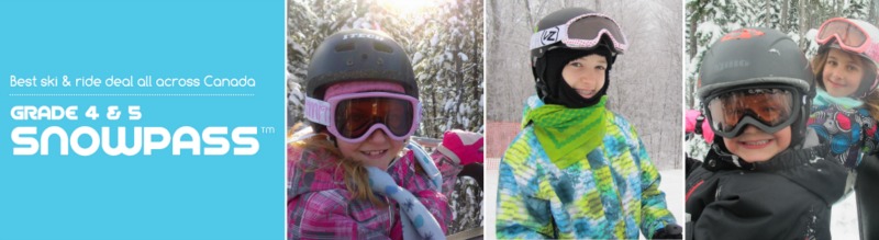 Every year students in Grades 4 and 5 can purchase the Canadian Ski Council’s SnowPass 