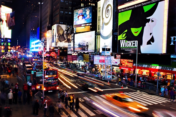 Crédito da Times Square: Bug051Férias de inverno em Nova York - Times Square