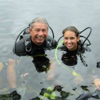 Roane State Roane State biology professor Bruce Cantrell and adjunct professor Jessica Fain at the Classroom Under the Sea