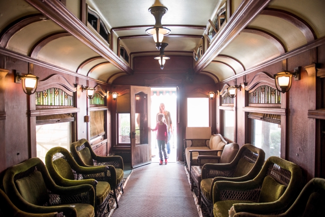 Musée canadien des voyages en train à Cranbrook, en Colombie-Britannique.