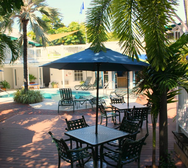 Lighthouse Court Key West Innenhof und Pool