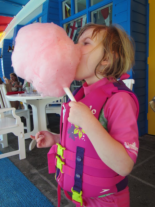 Eat cotton candy bigger than your head. Different flavours served daily at Bobby D.’s