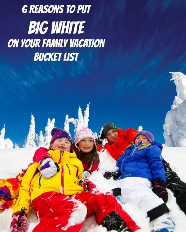 Big White Family Vacation Bucket List Ausgewähltes Bild