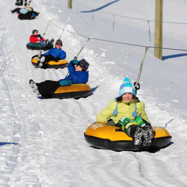 Big White Tube Run