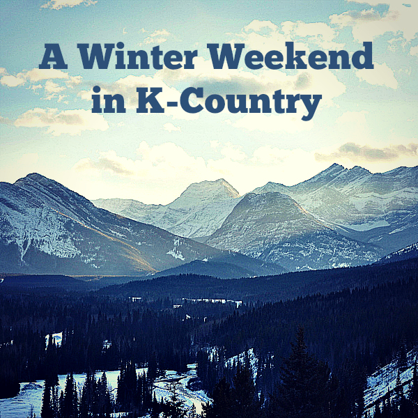 Kananaskis Country is a great area for a family winter weekend from Calgary.